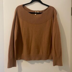 Anthropologie off-shoulder sweater